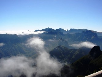 Bica da Cana Viewpoint in Paul da Serra, Madeira Island
