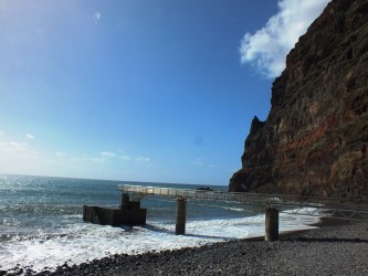 Madelena do Mar Beach in Madeira Island