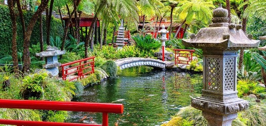 Monte Palace Tropical Garden in Madeira Island