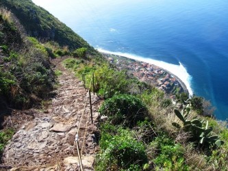 PR20 Vereda do Jardim do Mar Hiking Trail in Madeira