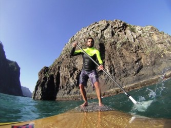 SUP stand up paddle in Madeira Island